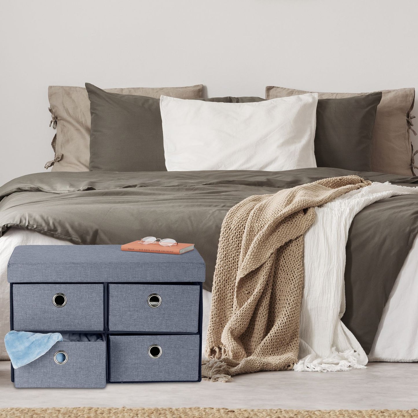 Bench with storage