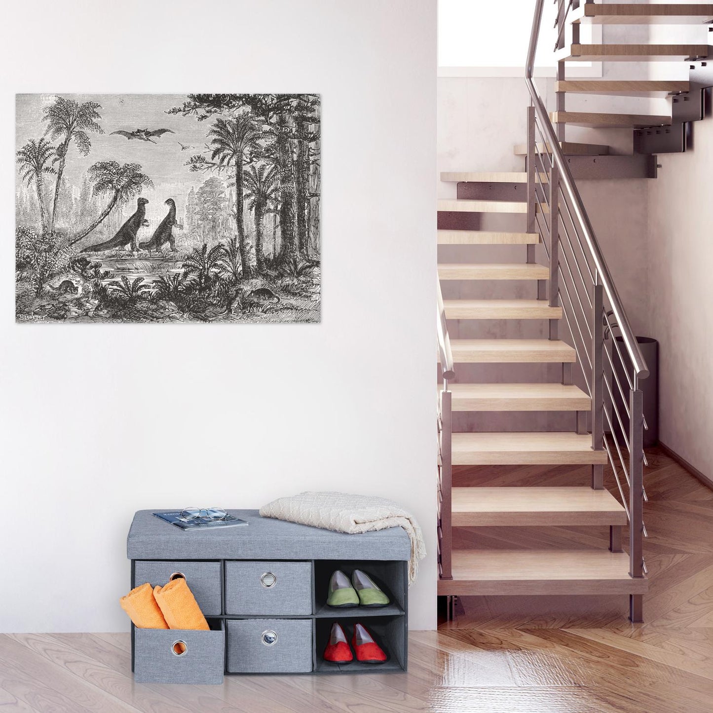 Bench with storage