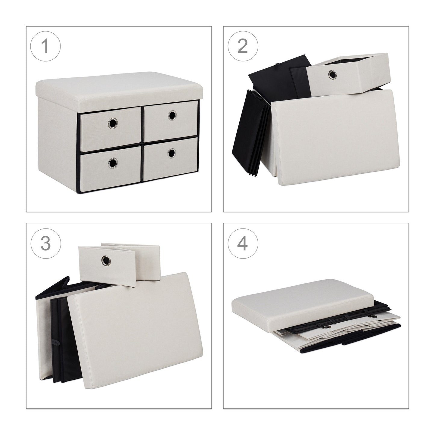 Bench with storage