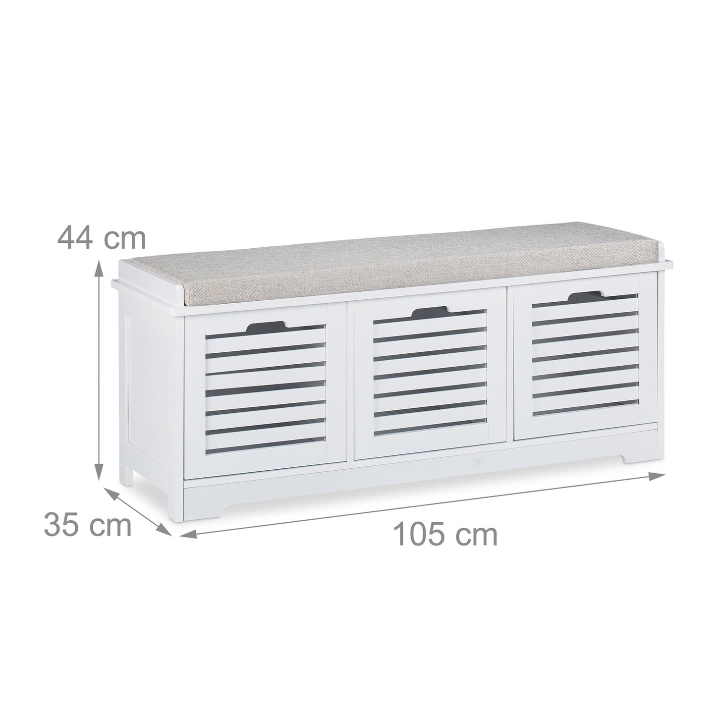 Bench with storage