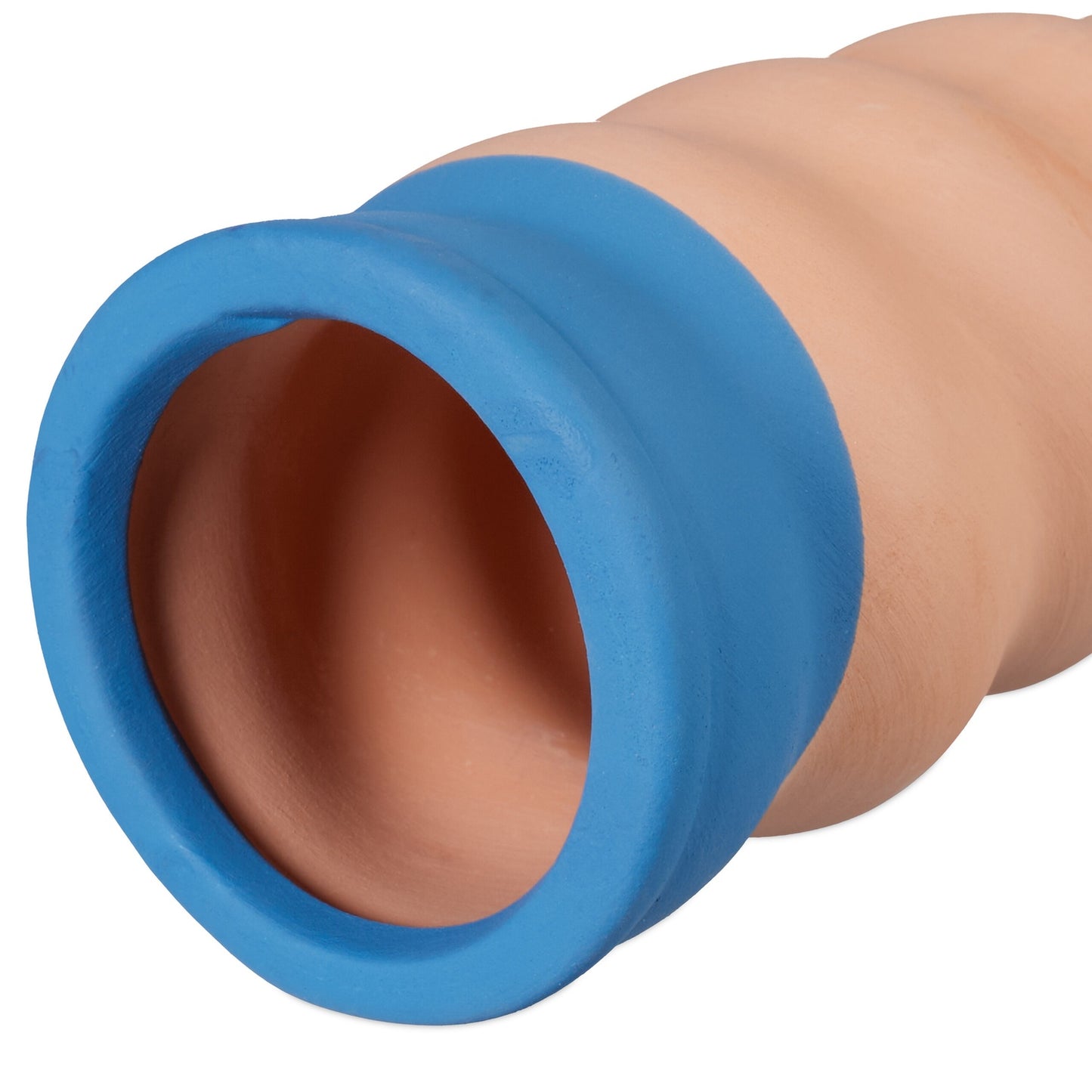 Bent clay cones in a set of 4