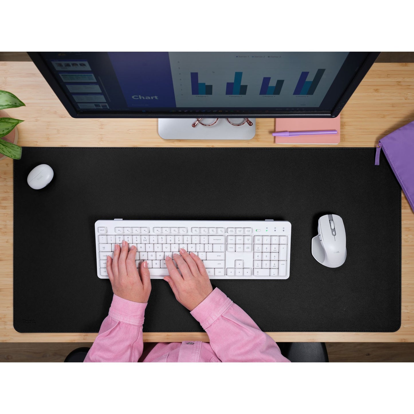 Benya XXL Desk Mat Black