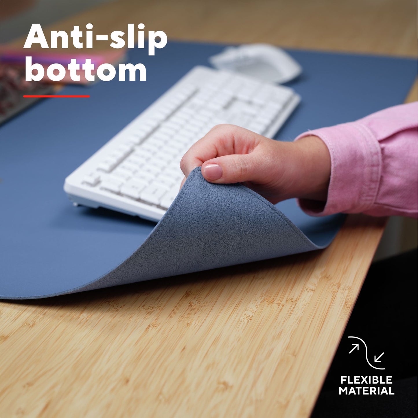 Benya XXL Desk Mat Blue