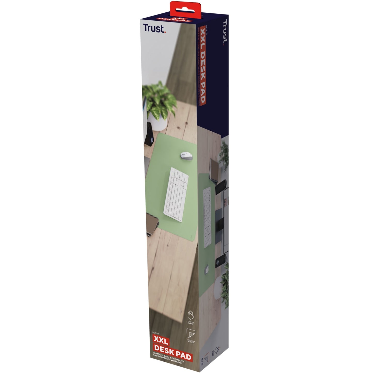 Benya XXL Desk Mat Green