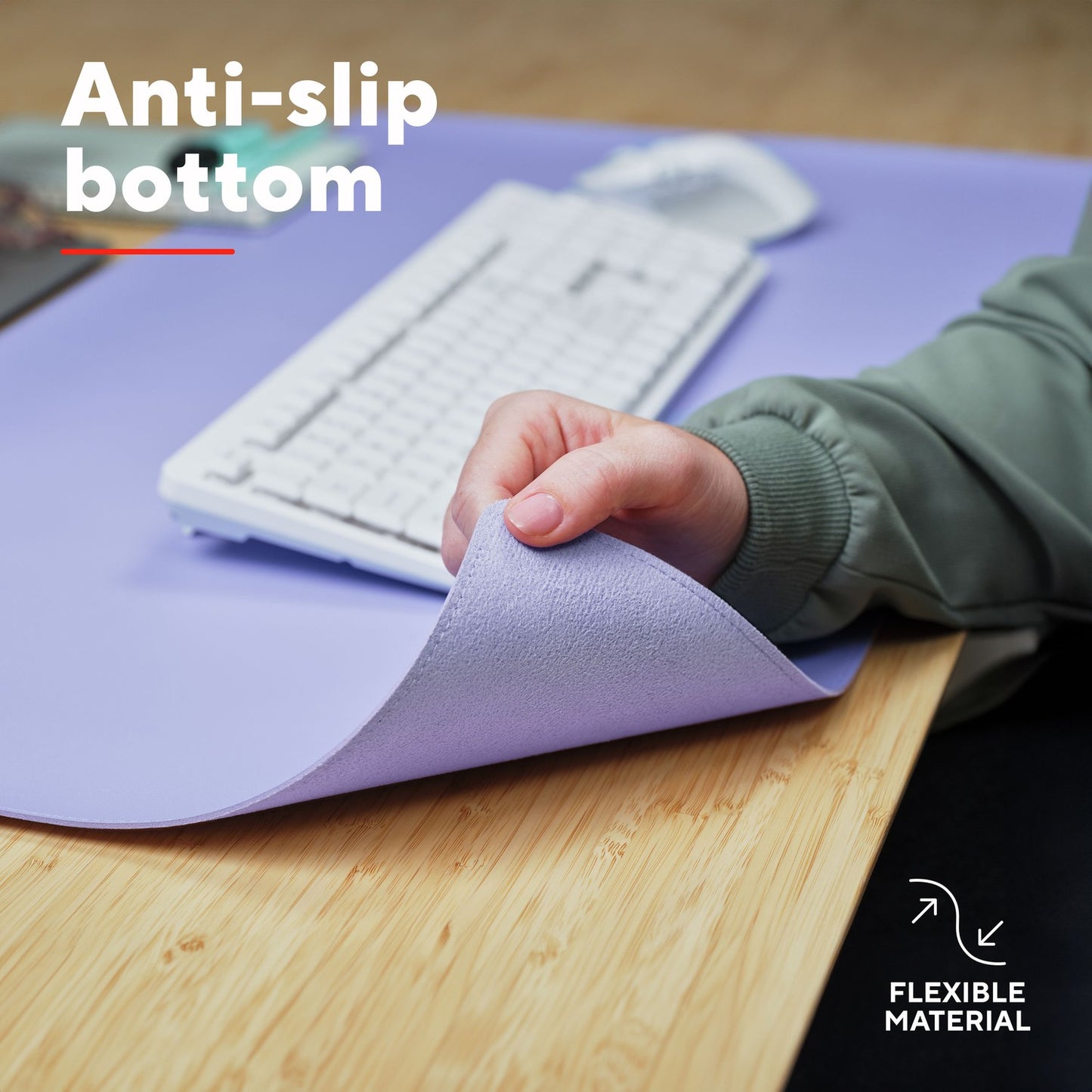 Benya XXL Desk Mat Purple