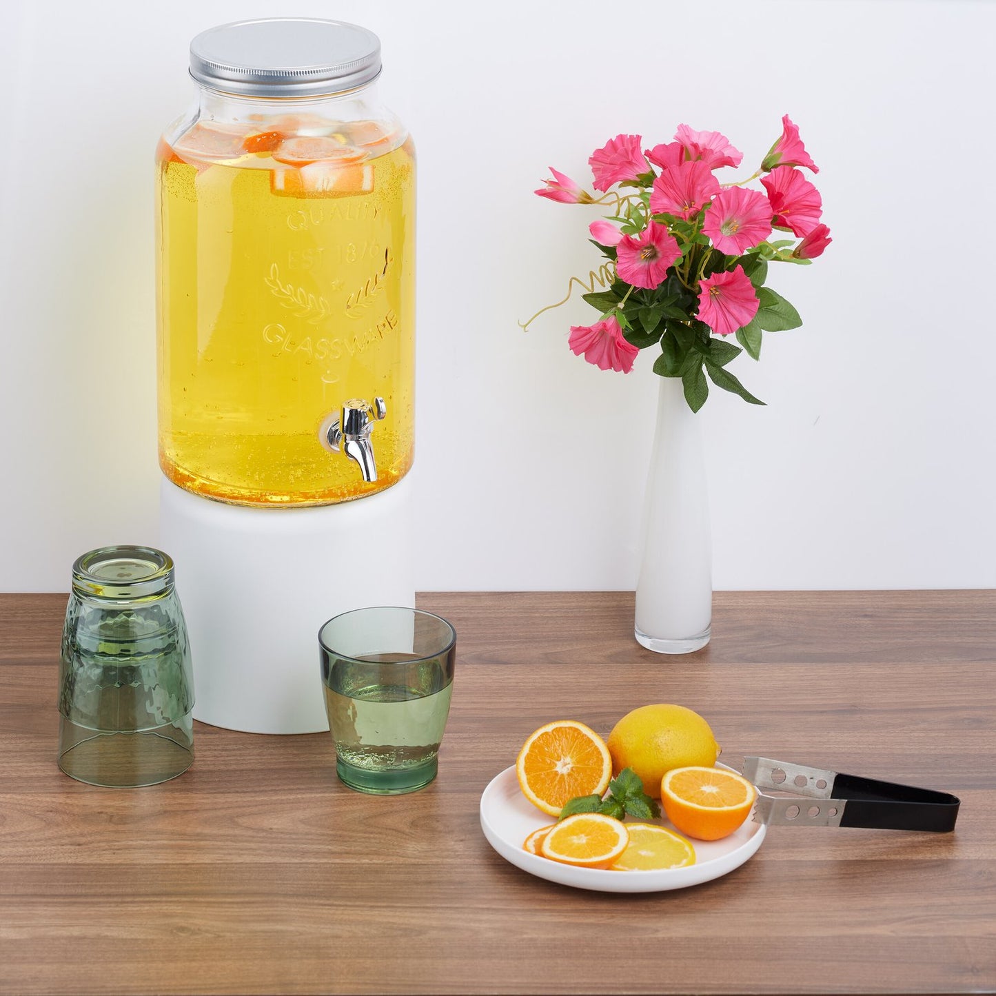 Beverage dispenser 5 L in vintage design