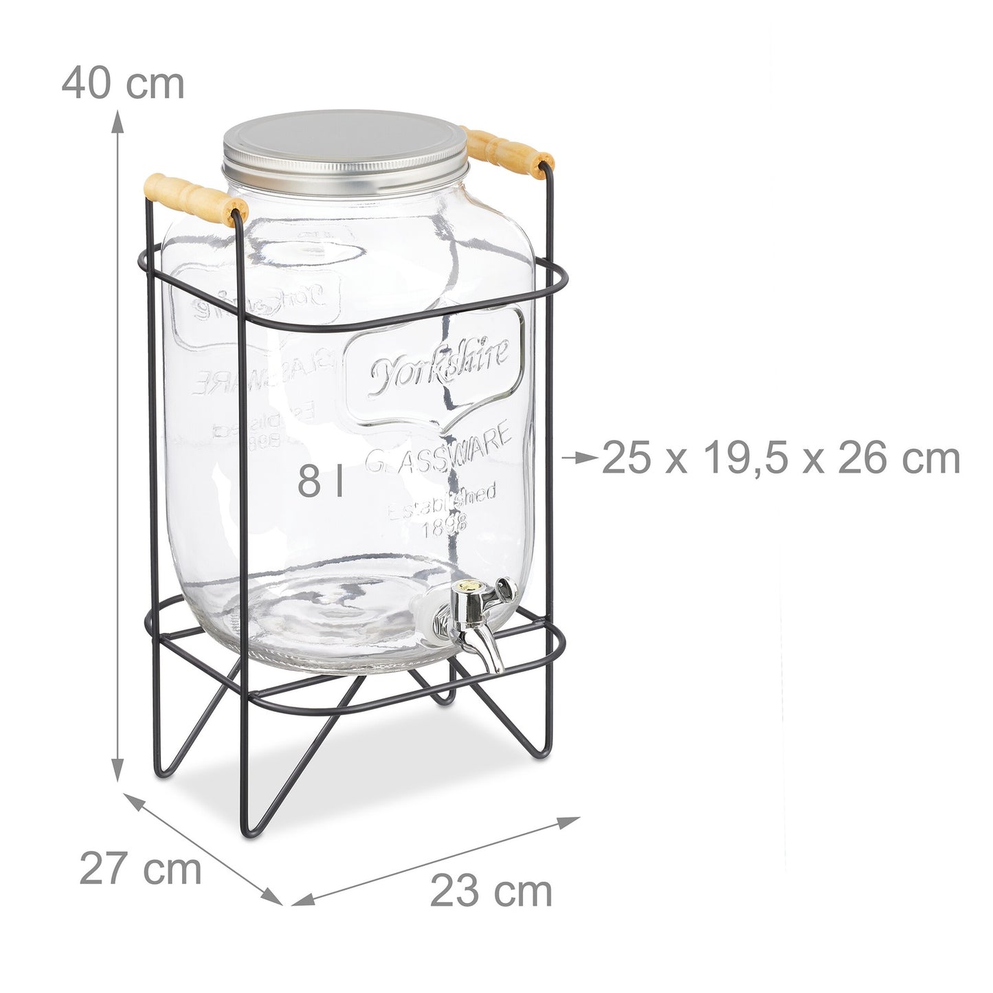 Beverage dispenser 8 liters
