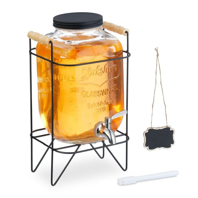 Beverage dispenser with stand 5 L