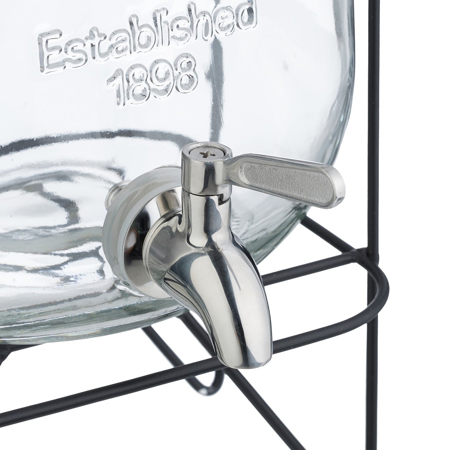 Beverage dispenser with stand 5 L