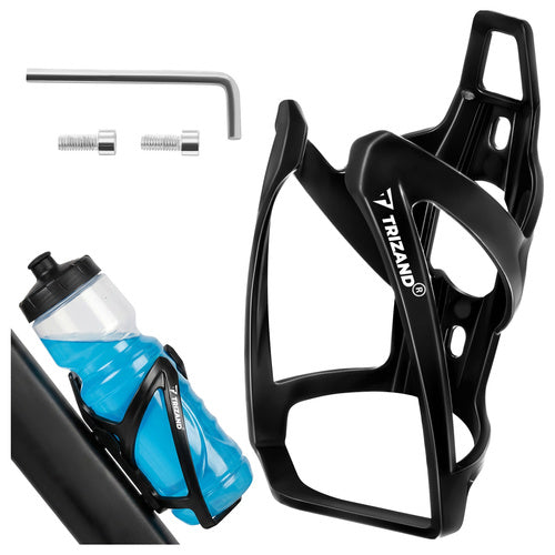 Bicycle Bottle Holder, Universal PP, Black, 13.5x7 cm