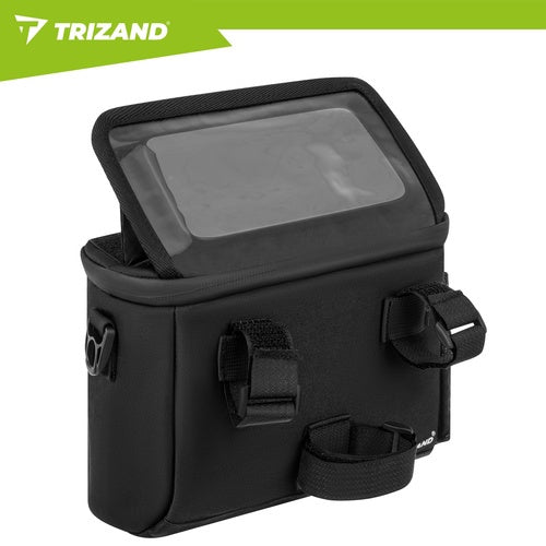 Bicycle Phone Holder Bag, Waterproof, Handlebar Mount