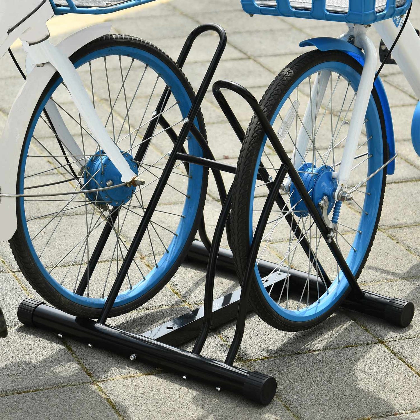 Bike rack - metal black 60x54x57, assembly required