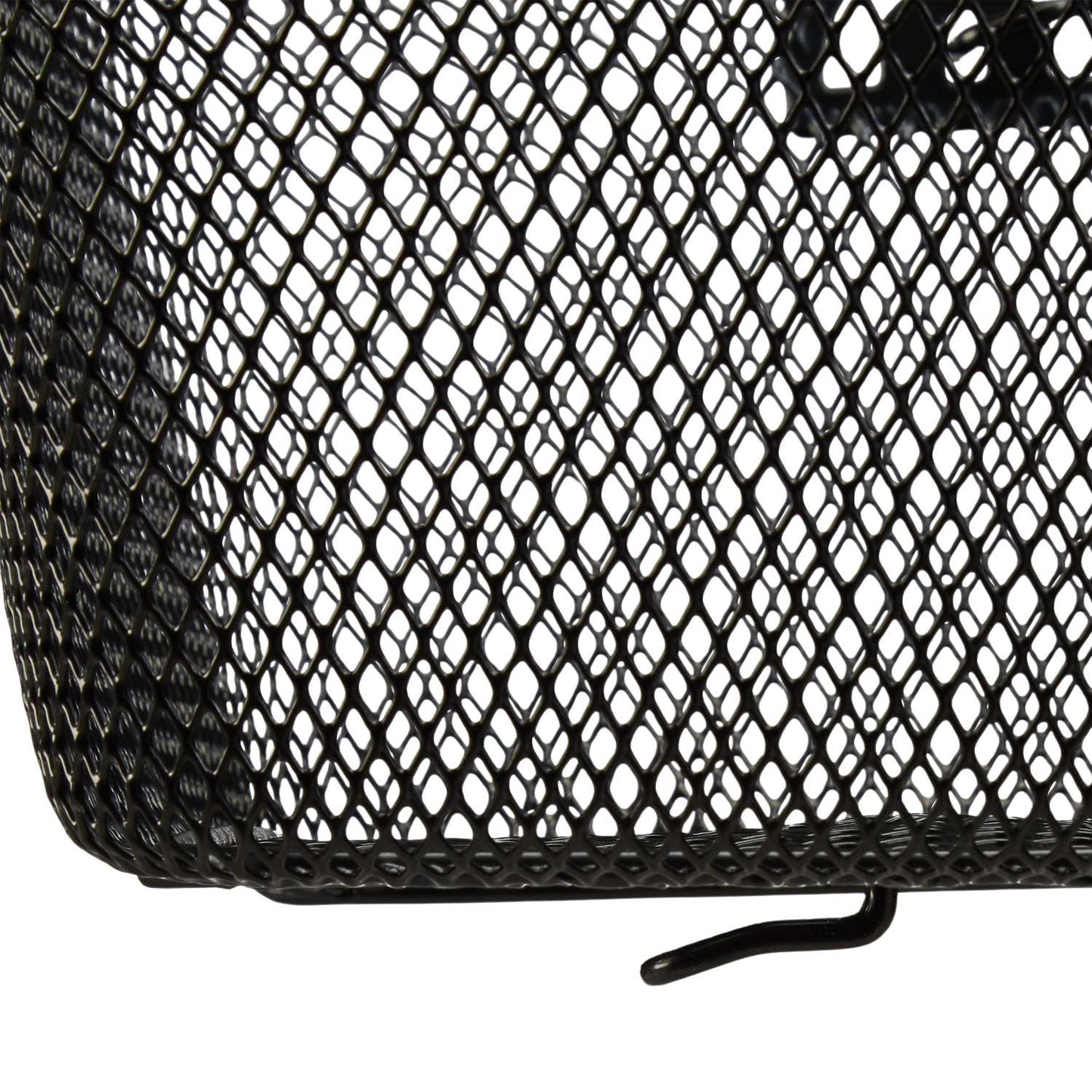 Bicycle basket for luggage carrier