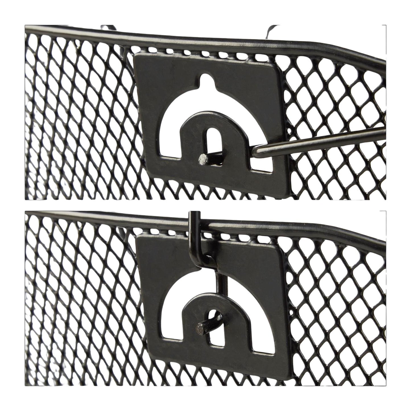 Bicycle basket for luggage carrier