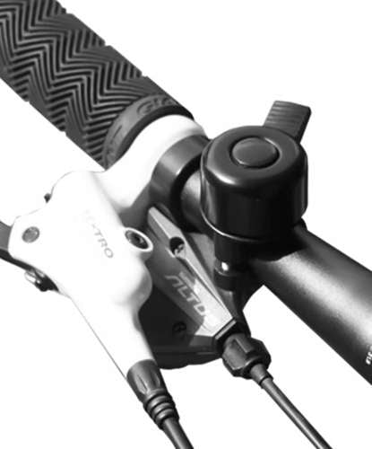 Bicycle bell - black