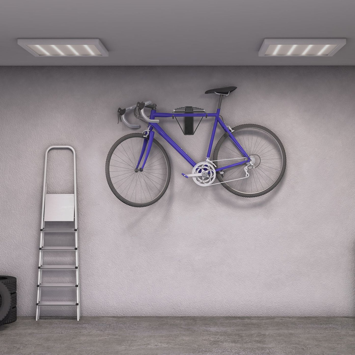 Bicycle holder wall up to 50 kg