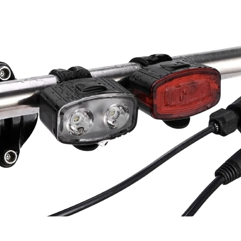Bicycle lamp + rear light Trizand 24003