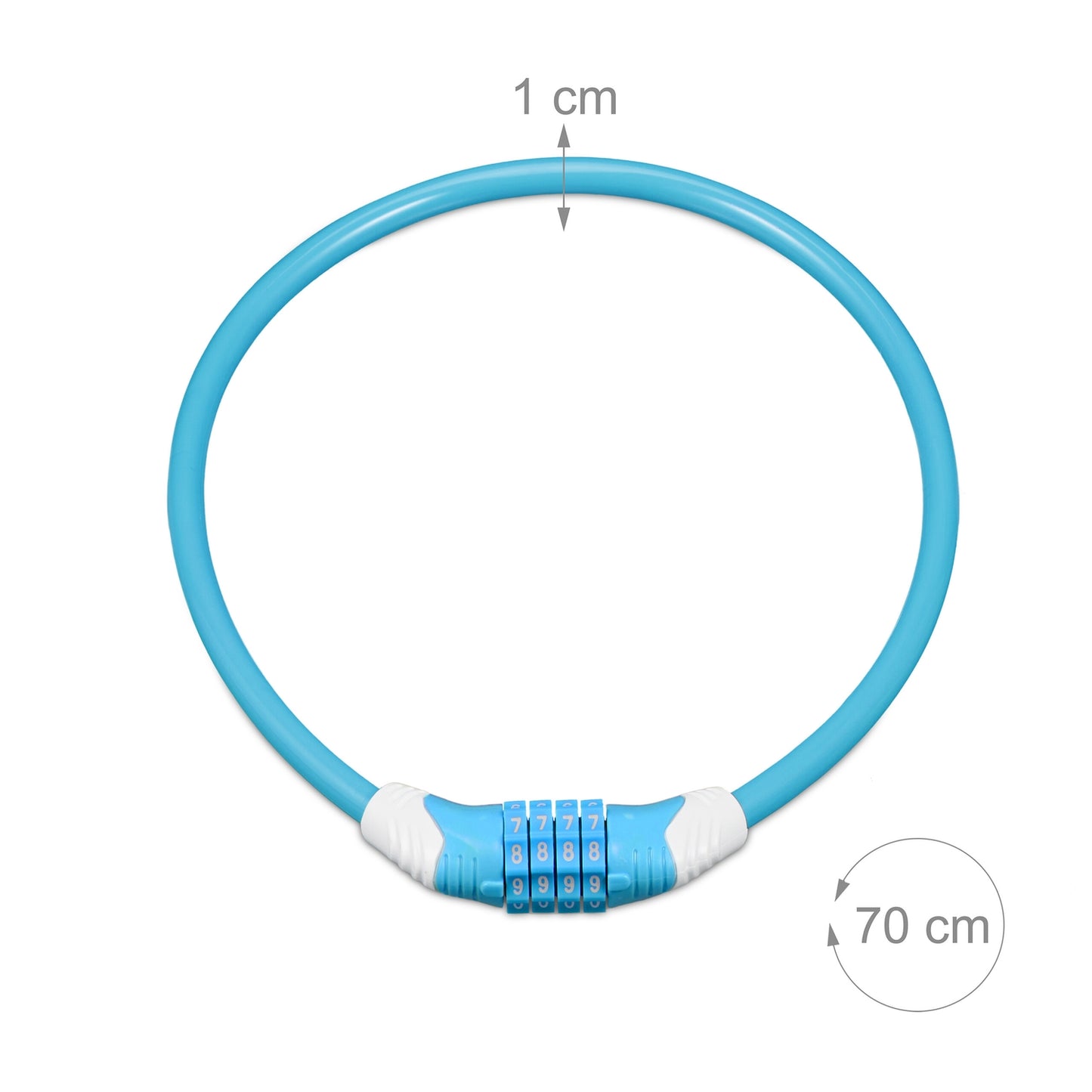 Bicycle lock child number combination