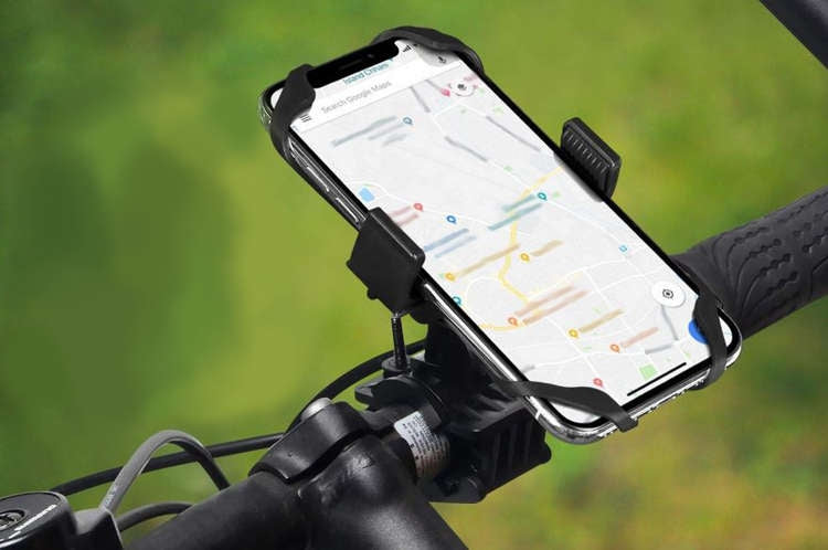 Bicycle phone holder