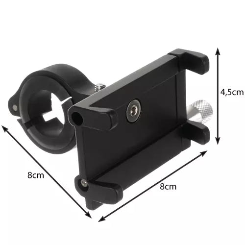 Bicycle phone holder with an elastic U18282