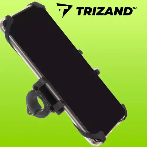 Bicycle phone holder with an elastic U18282
