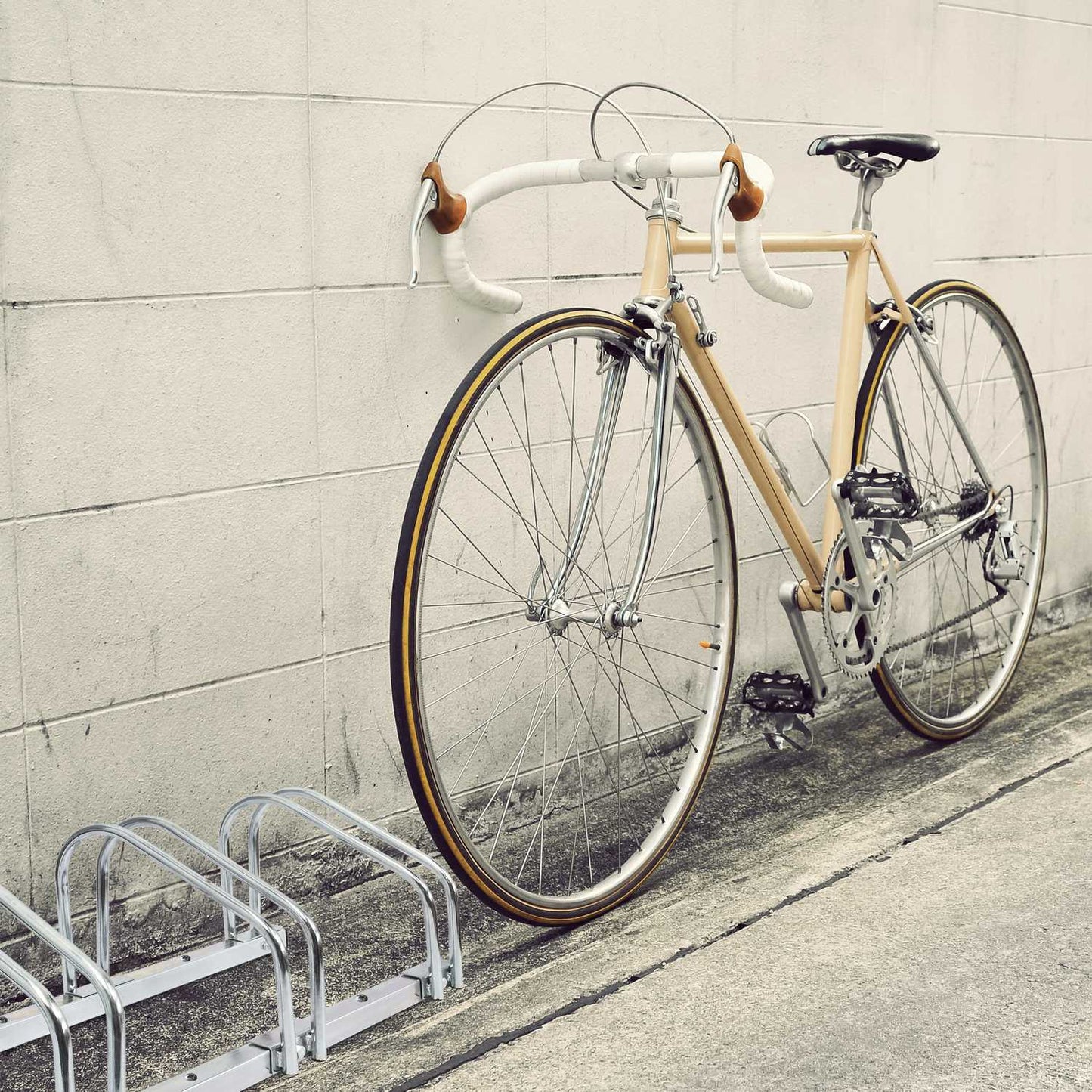 Bicycle rack 3 bicycles steel