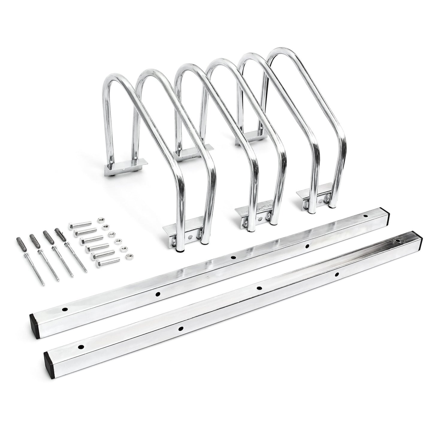 Bicycle rack 3 bicycles steel
