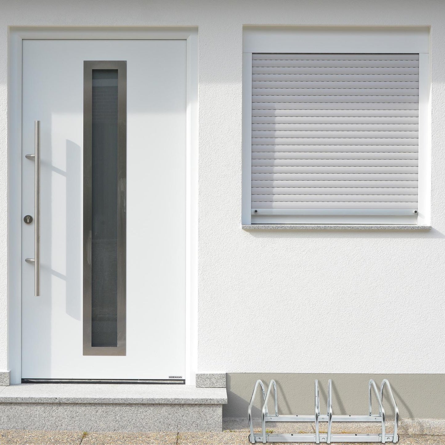 Bicycle rack 3 bicycles steel