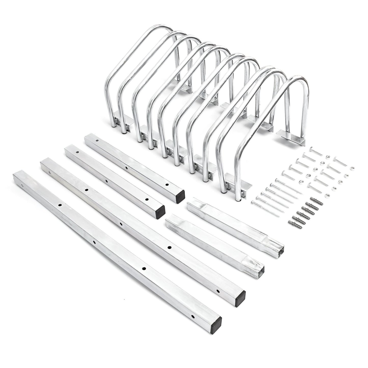 Bicycle rack 5 bicycles steel
