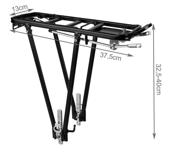 Bicycle rack - aluminum