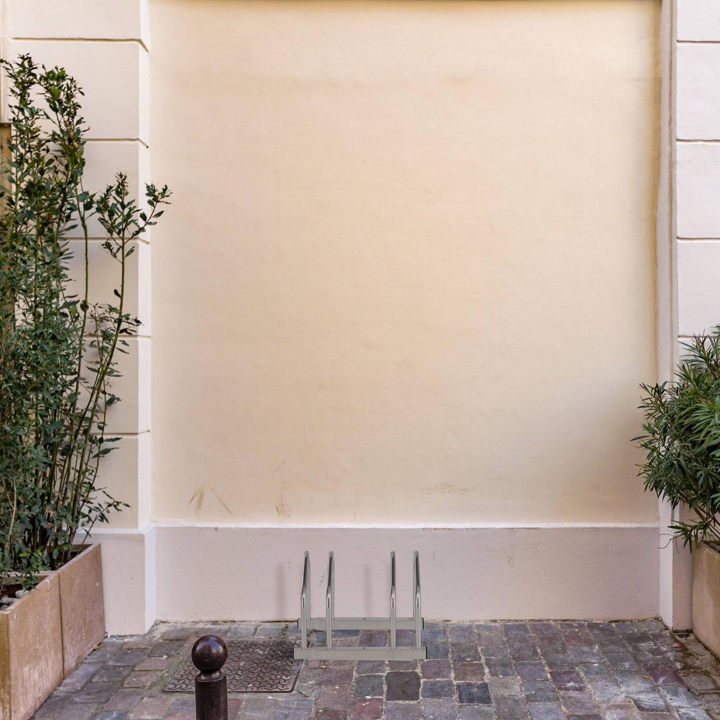 Bicycle rack for 2 bicycles