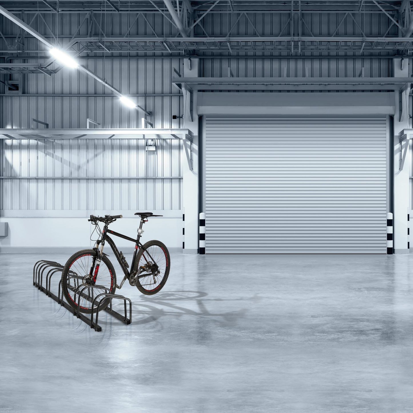 Bicycle rack for 6 bicycles