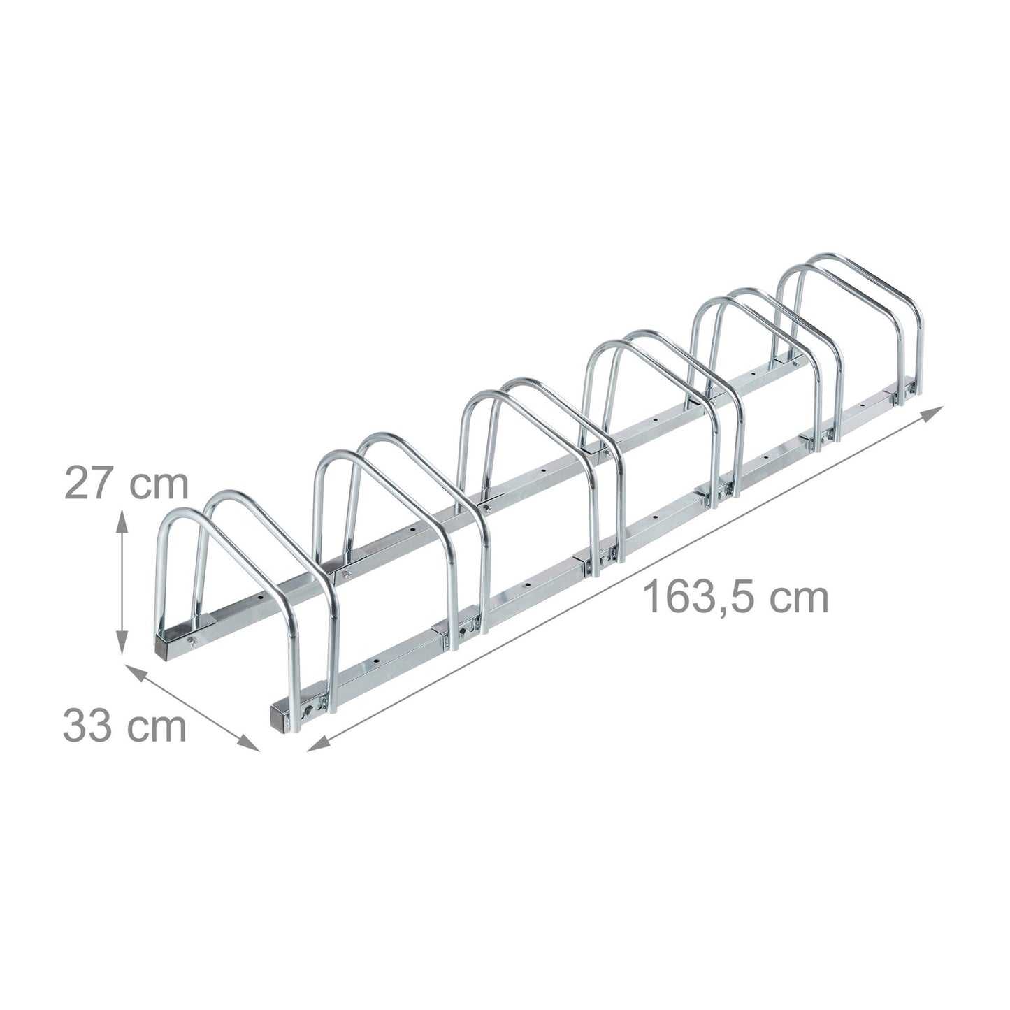 Bicycle rack for 6 bicycles