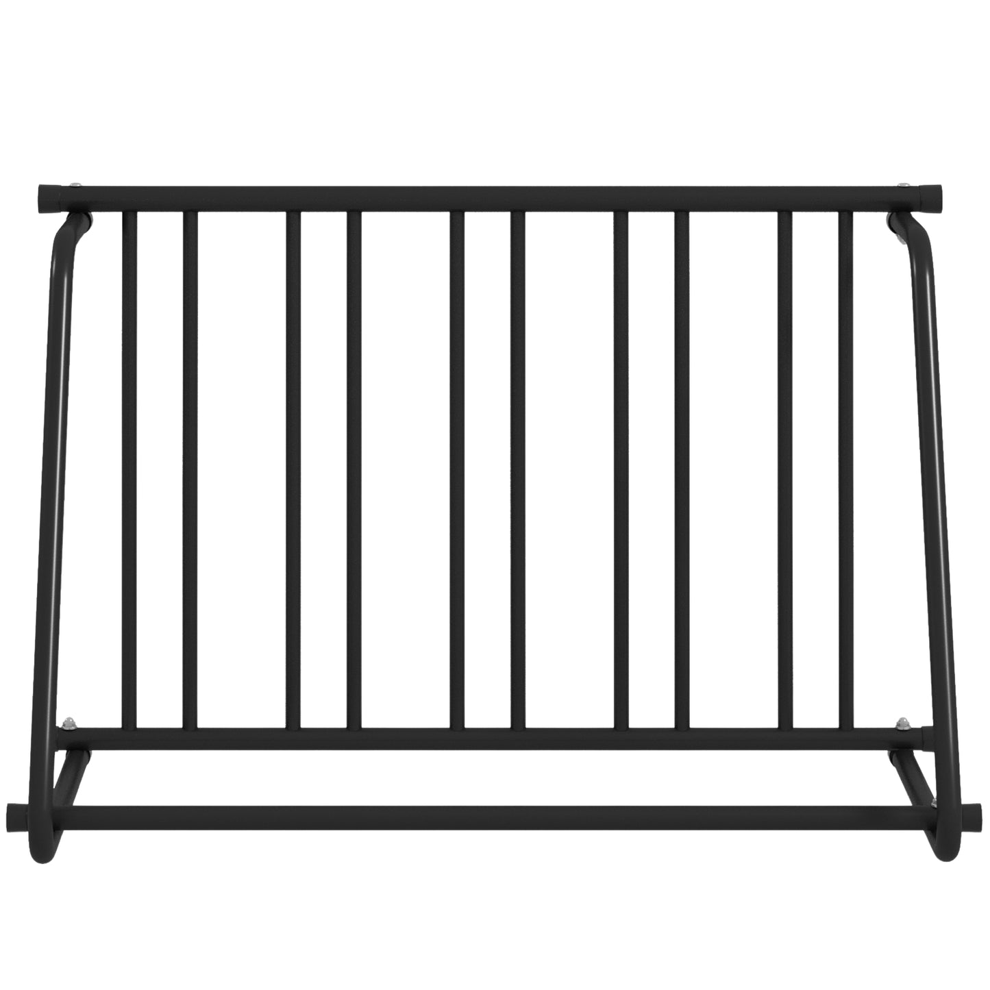 Bicycle rack, weatherproof steel, holds up to 3 bicycles