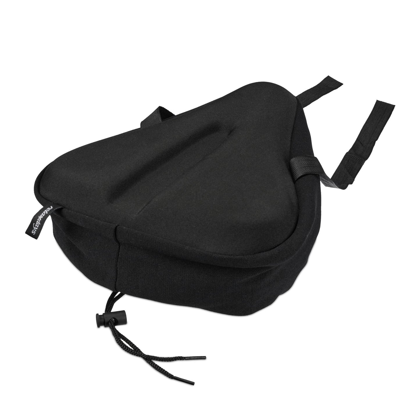 Bicycle saddle cover with gel