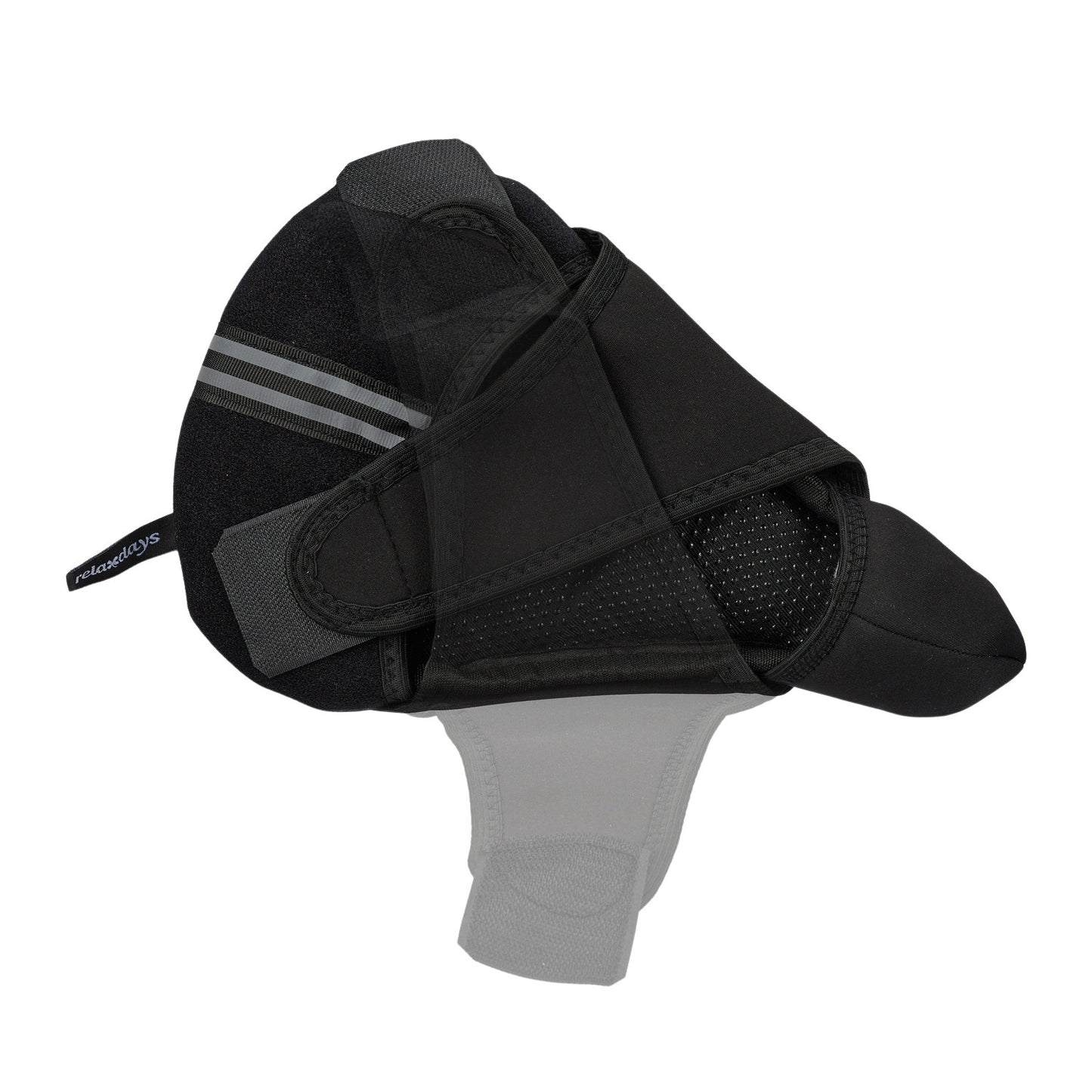 Bicycle saddle cover with gel