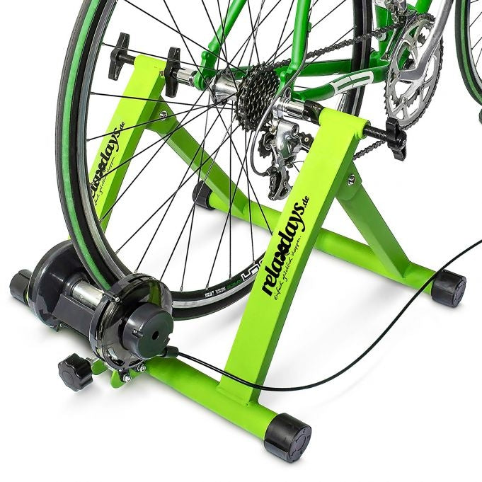 Bicycle trainer with 6 gears