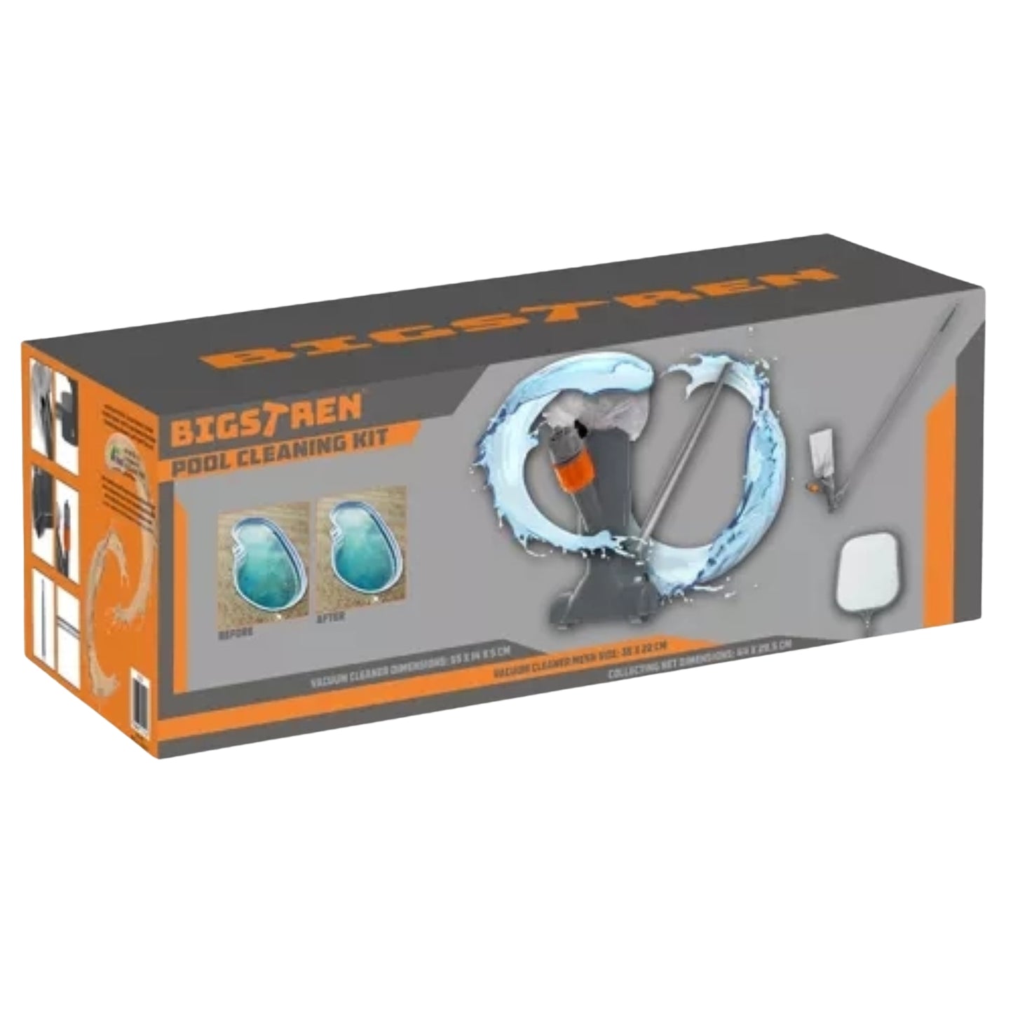 Bigstren pool cleaning kit 21024