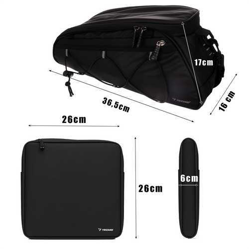 Bike Bag, Waterproof, Large Capacity, Easy Mount