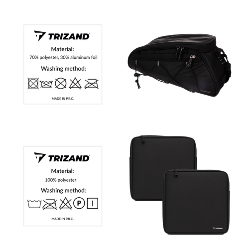 Bike Bag, Waterproof, Large Capacity, Easy Mount
