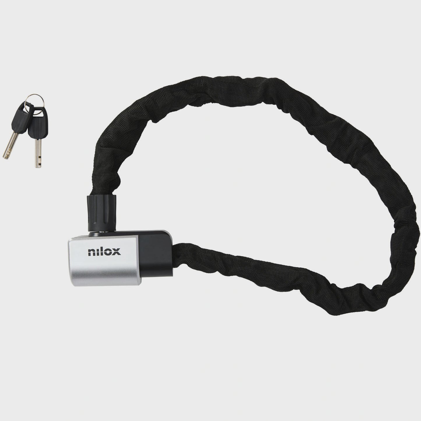 Bike Chain Lock, Metal, 94 cm, 2 Keys Included