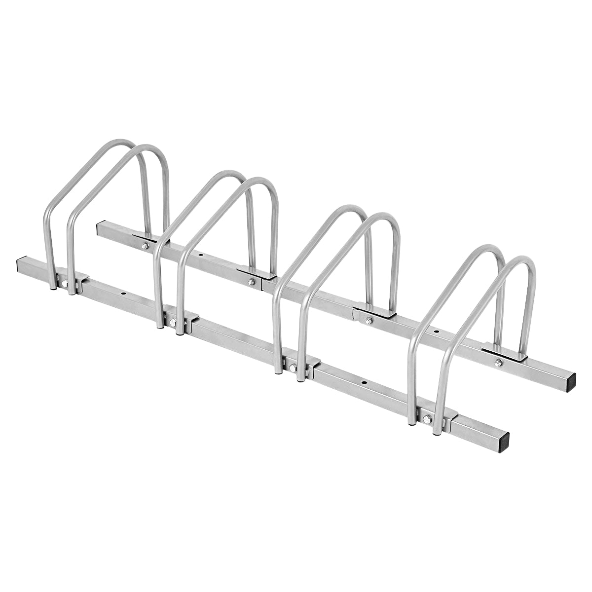 Bike Rack for 4 Bikes – Steel, Weatherproof, Floor Mount