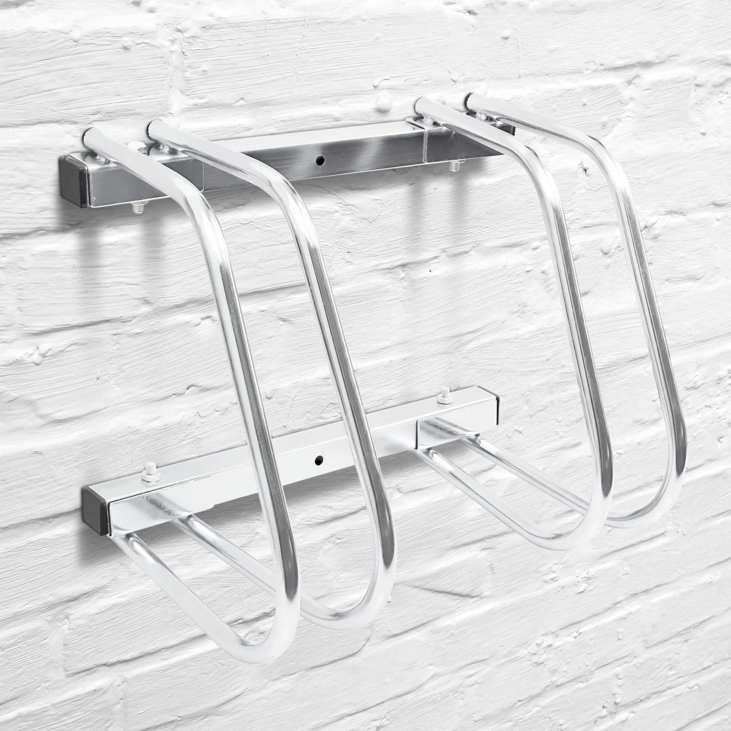 Bike rack 2 bikes for floor and wall