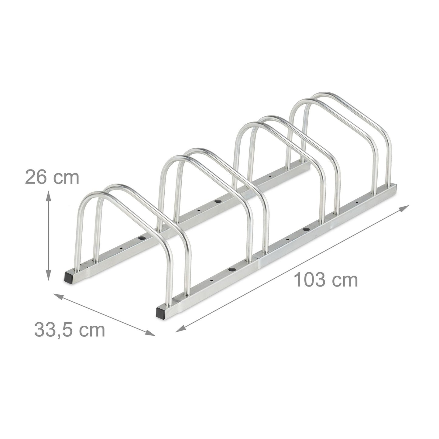 Bike rack for 4 bikes