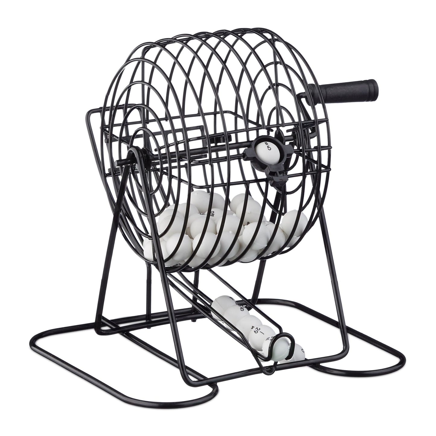 Bingo game with lottery drum