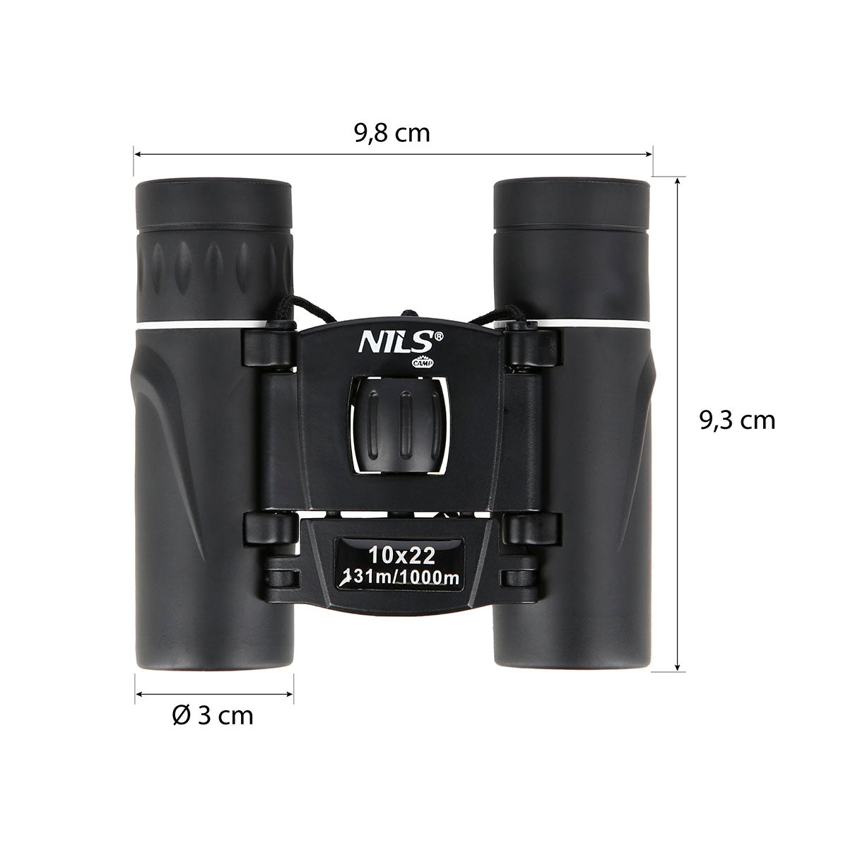 Binoculars, Compact, Lightweight, 10x Magnification