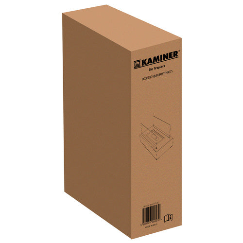 Bioethanol Fireplace, 35x18x17 cm, Smokeless, Glass Walls