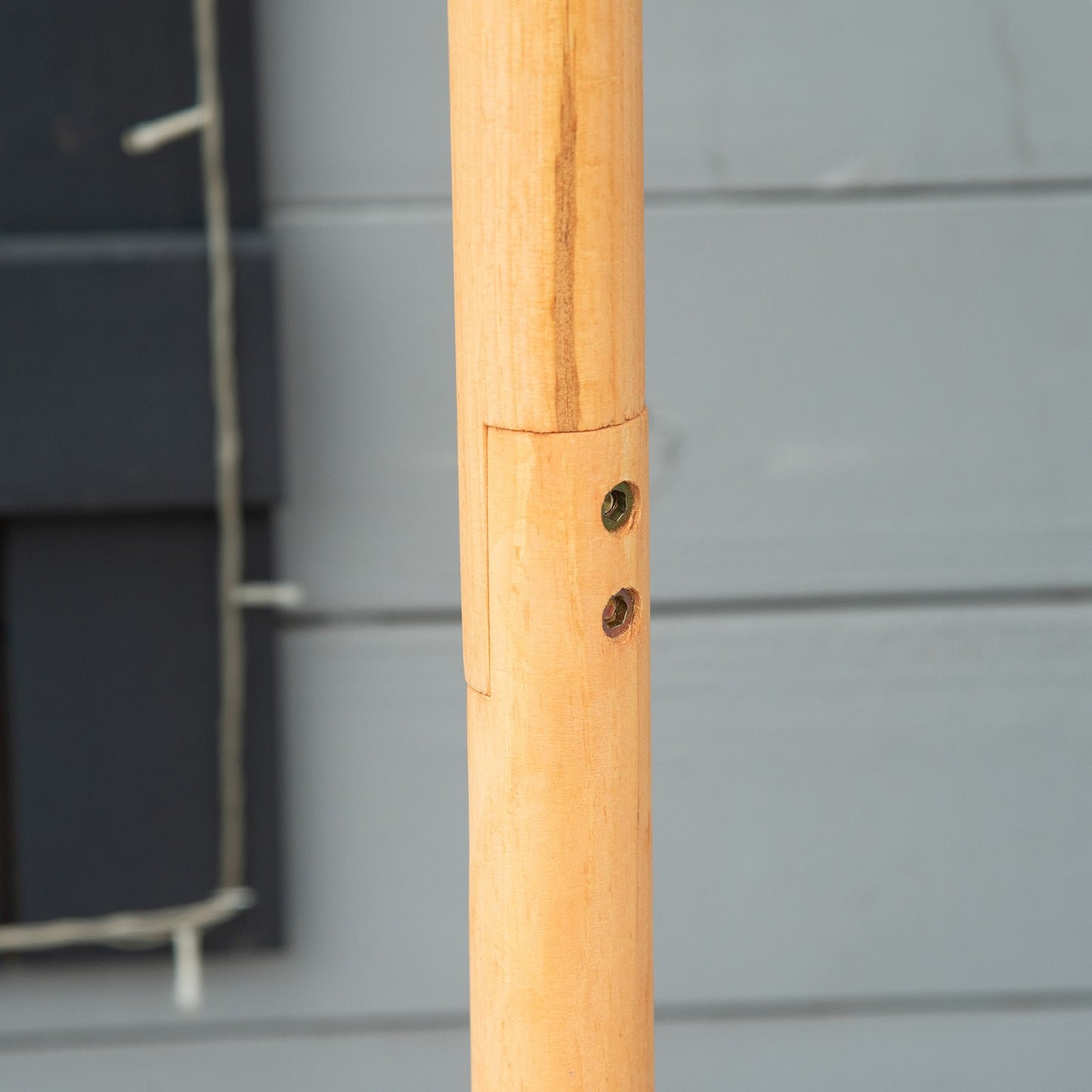 Birdhouse with stand & zinc roof, 113x40x40 cm
