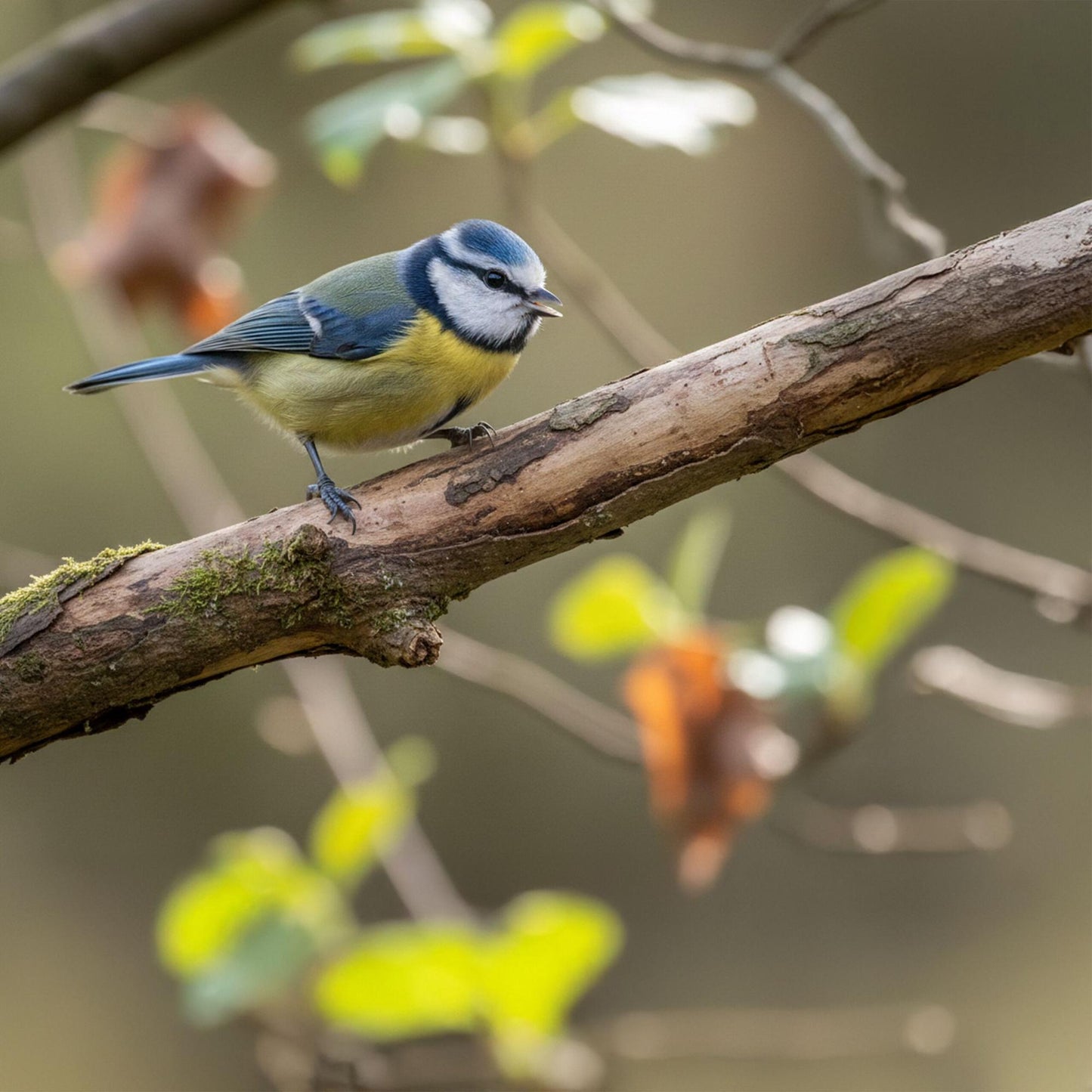 Bird Nesting Box for Tits & Sparrows, Pine Wood
