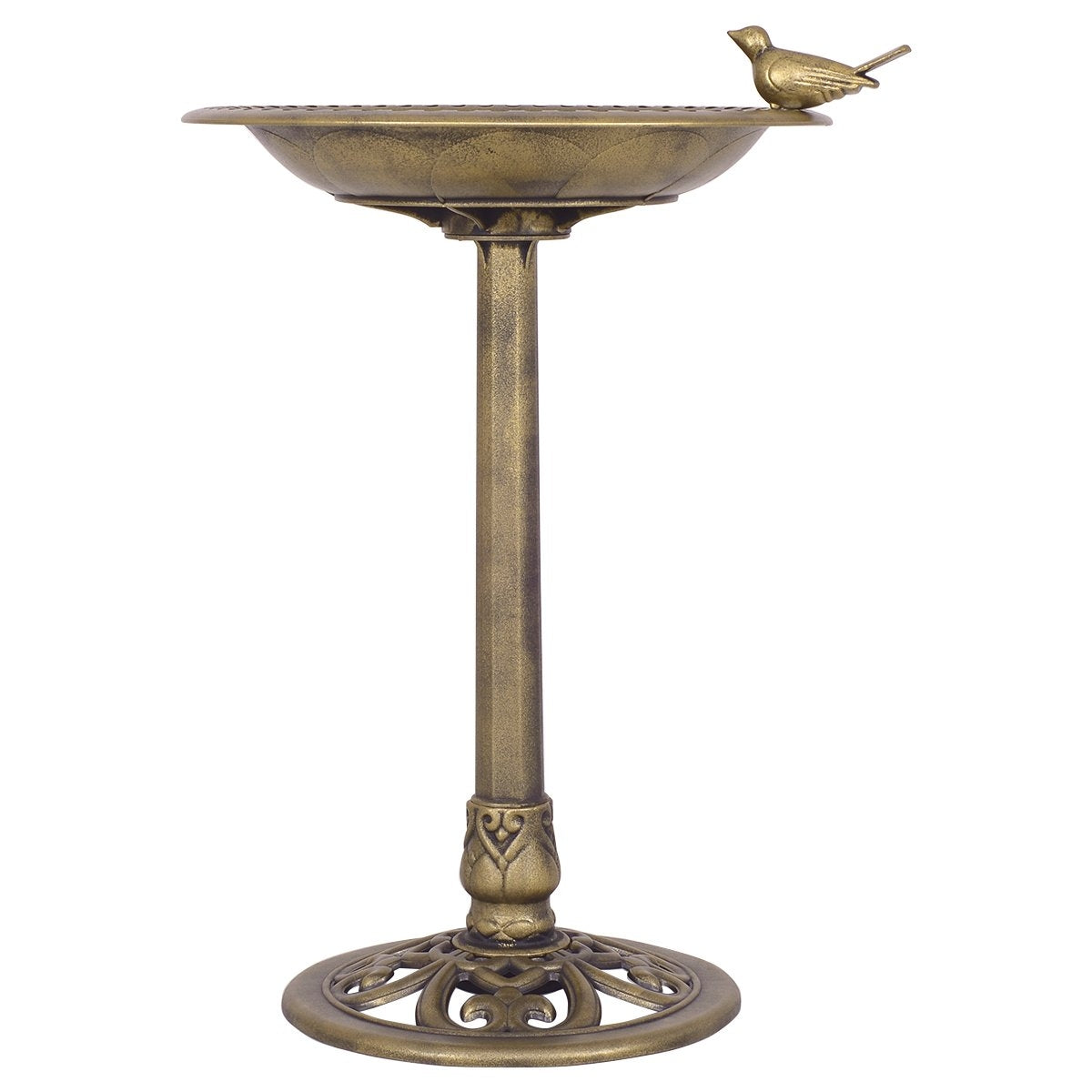 Bird feeding station bird feeder feeding station bird feeder stand 50 x 76 cm bronze
